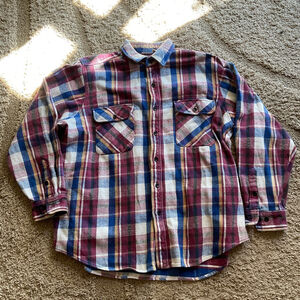 Five brothers vintage button up shirt size xl